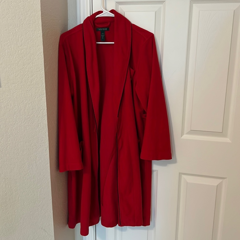 Ralph Lauren Red Robe size xl